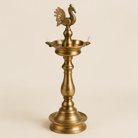 Traditional Bronze Lamp